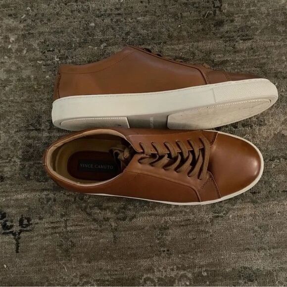 MEN'S VINCE CAMUTO VY-MILLS LACE-UP SNEAKER Size 11M - Picture 5 of 16